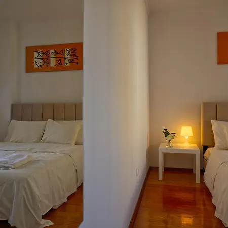 Duplo Com Vista Rio Num Partilhado Alloggio in famiglia